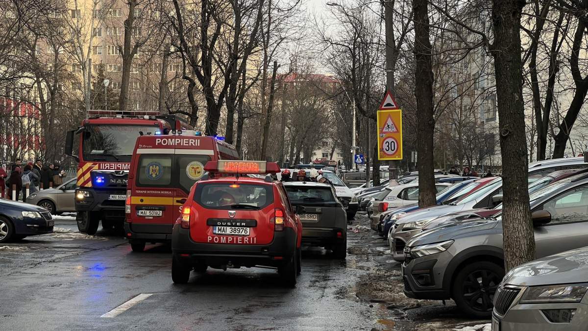 accident în București