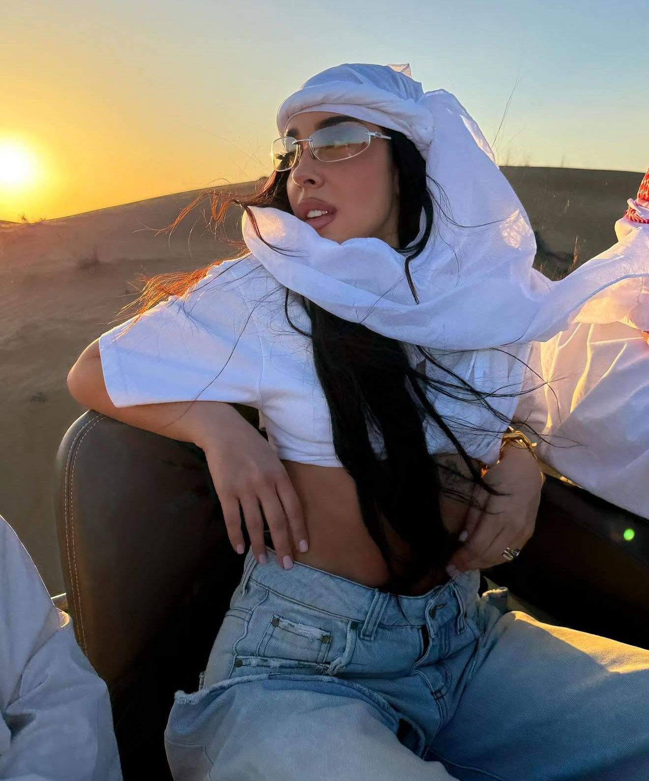 Cristina Ștefania, în safari