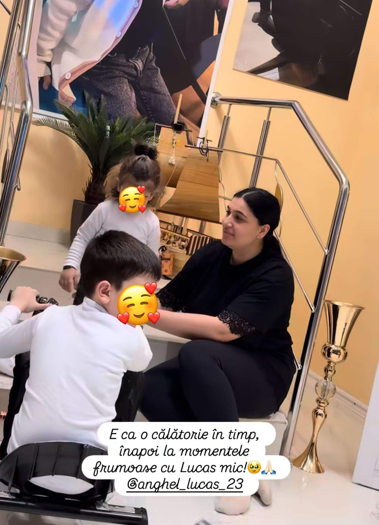 Lucas, acasă la Alina Marymar