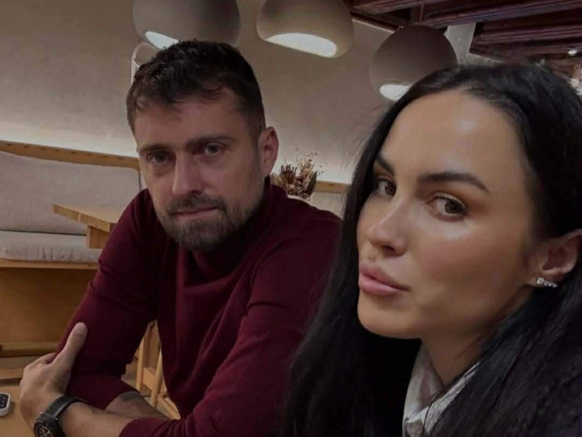 Gabi Tamaș, alături de soția sa