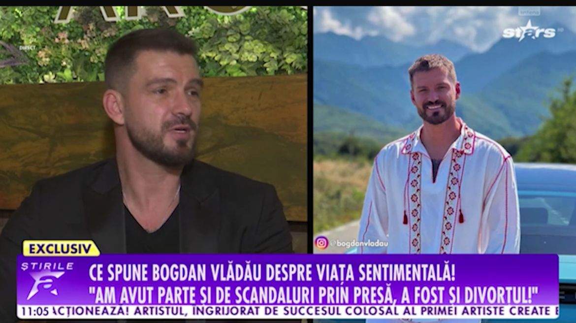 Bogdan Vlădău, la Știrile Antena Stars
