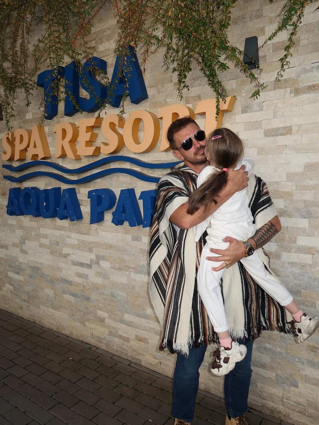 Bogdan Vlădău și fiica lui, Katia