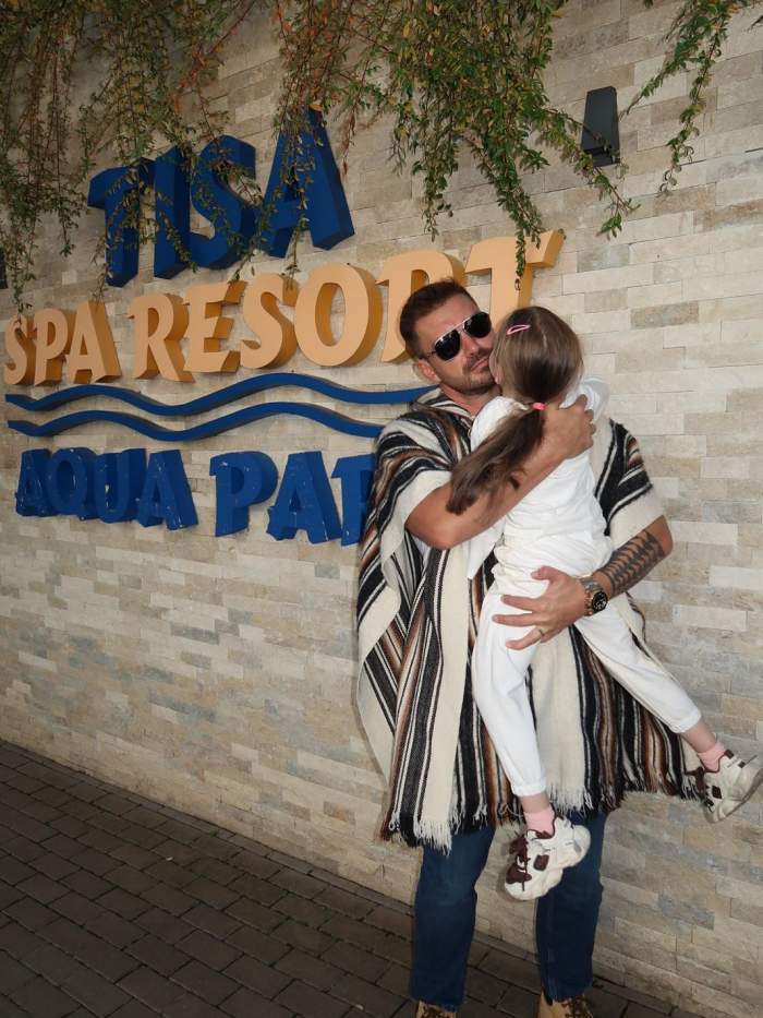 Bogdan Vlădău și fiica lui, Katia