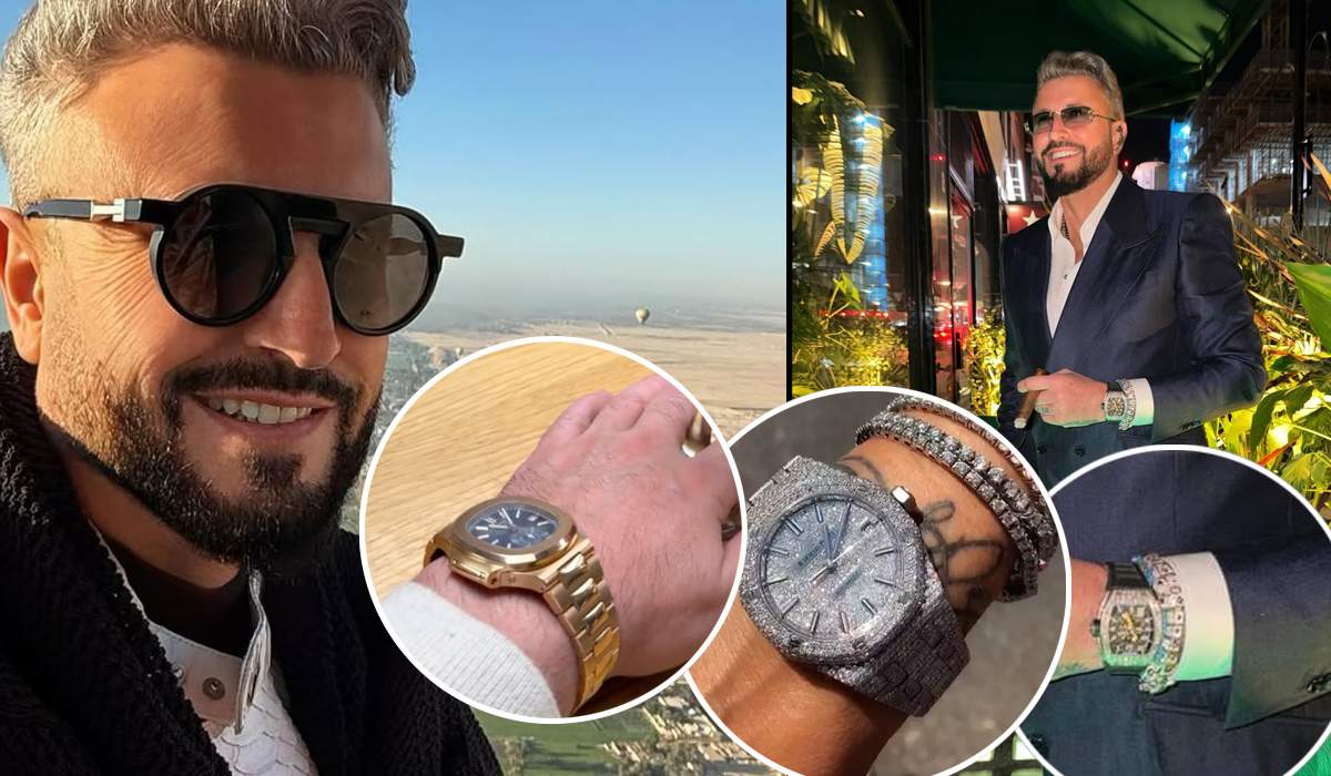 Cătălin Botezatu nu e singura vedetă din România care poartă o avere la mână! Ce colecții impresionante de ceasuri au și alte persoane publice de la noi