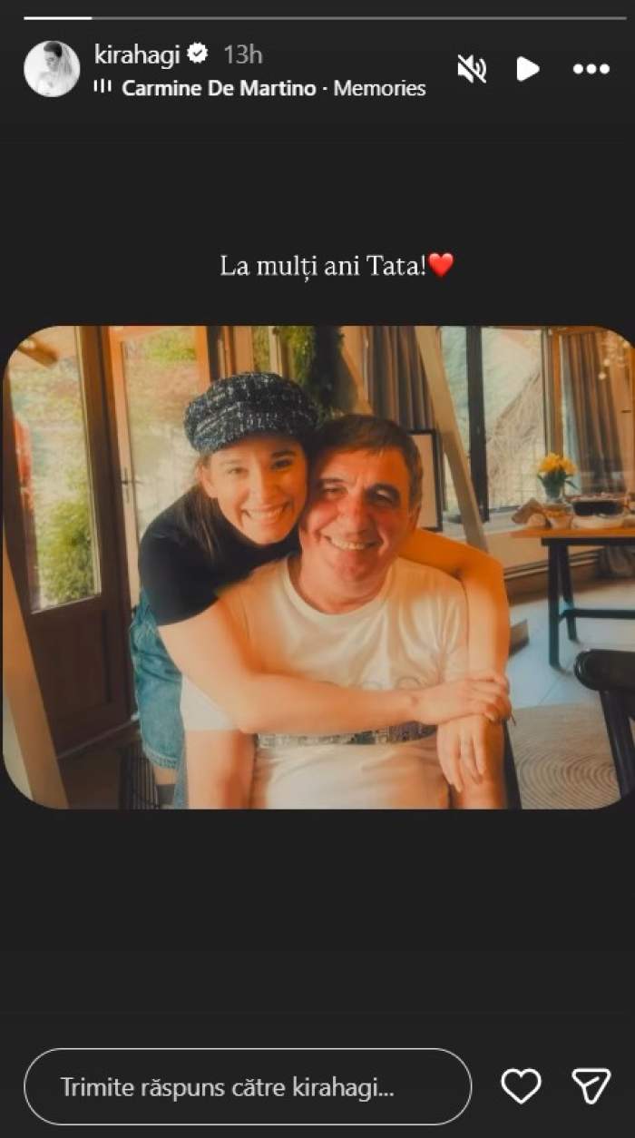 gheorghe hagi si fiica