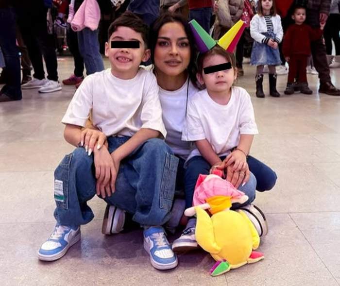 ema oprisan si cei doi copii