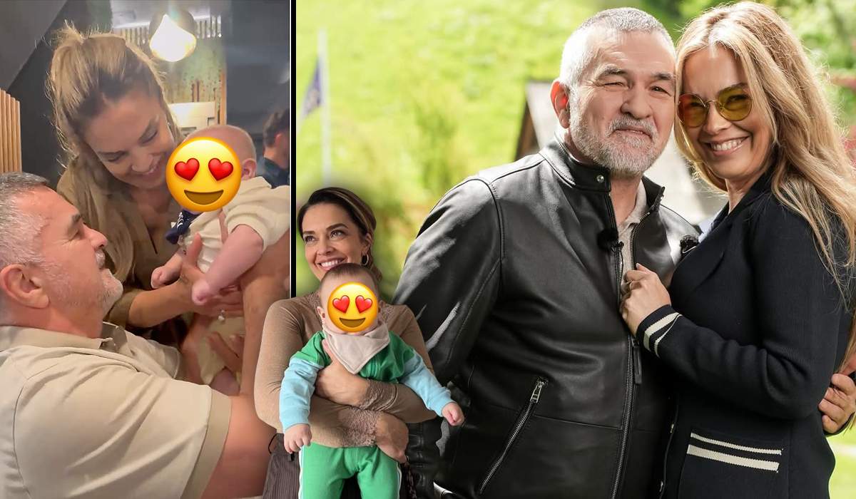 Bucurie mare în familia Doroftei! Bunicii Monica și Leonard, nerăbdători să aibă nepotul aproape