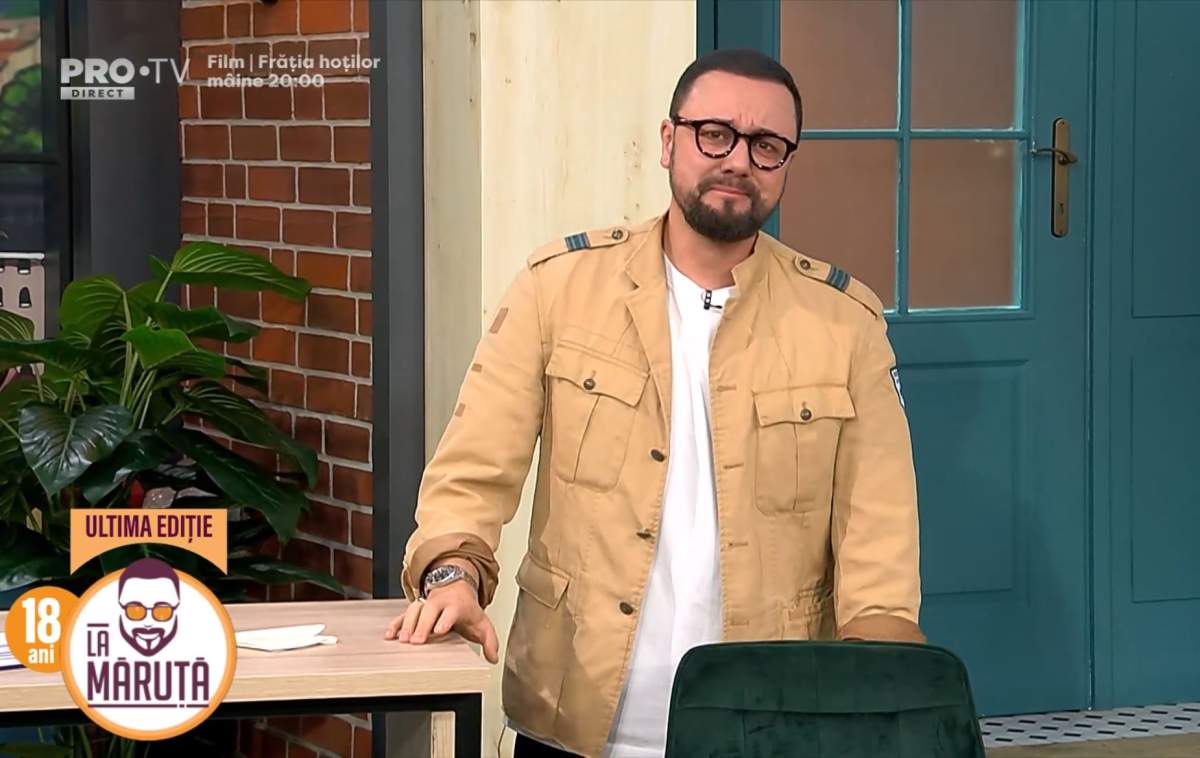 Cătălin Măruță, plângând