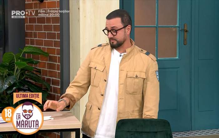 Cătălin Măruță, în ultima emisiune