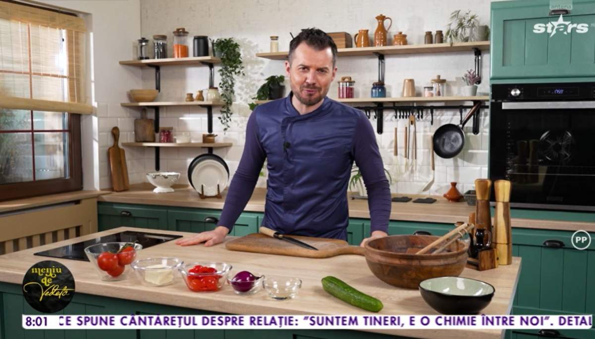 Rețeta lui Horia Manea de cevapcici cu cartofi prăjiţi şi usturoi. Se pregătește repede și simplu