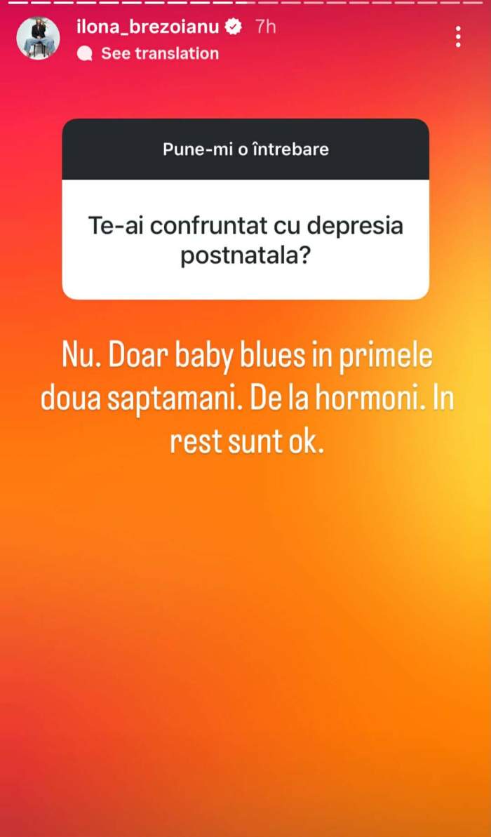 Mesajul Ilonei Brezoianu