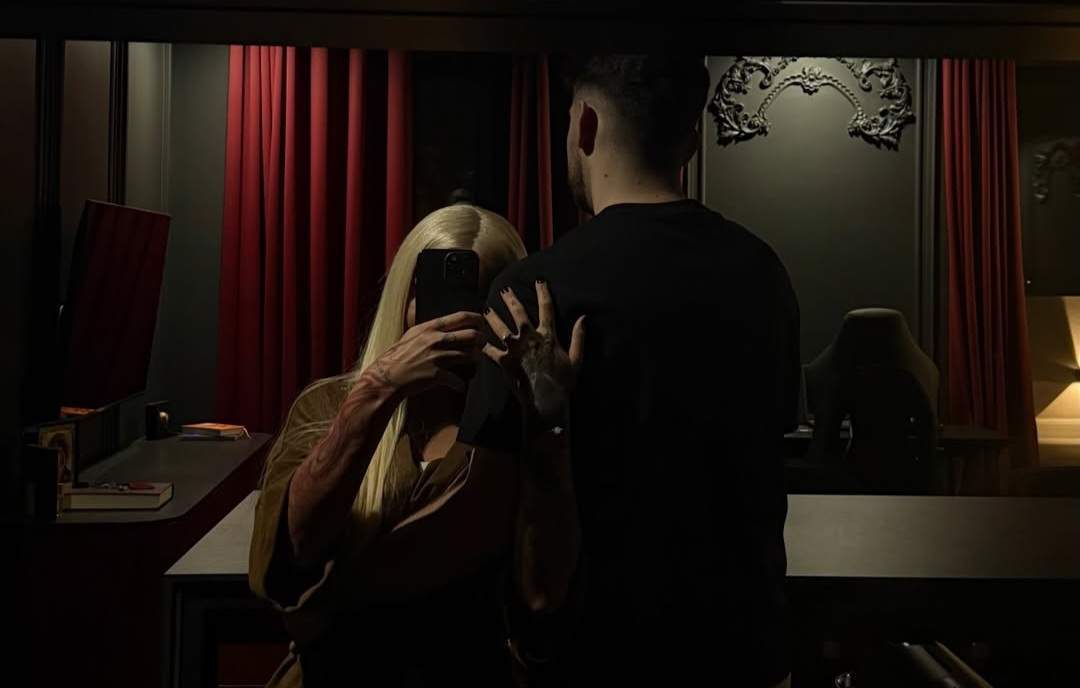 delia salchievici alaturi de iubitul ei