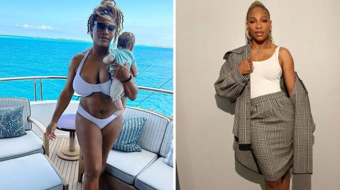 Colaj foto cu Serena Williams