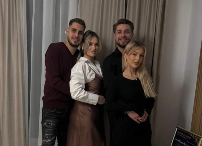 denisa, cristian, emily si liviu mireasa