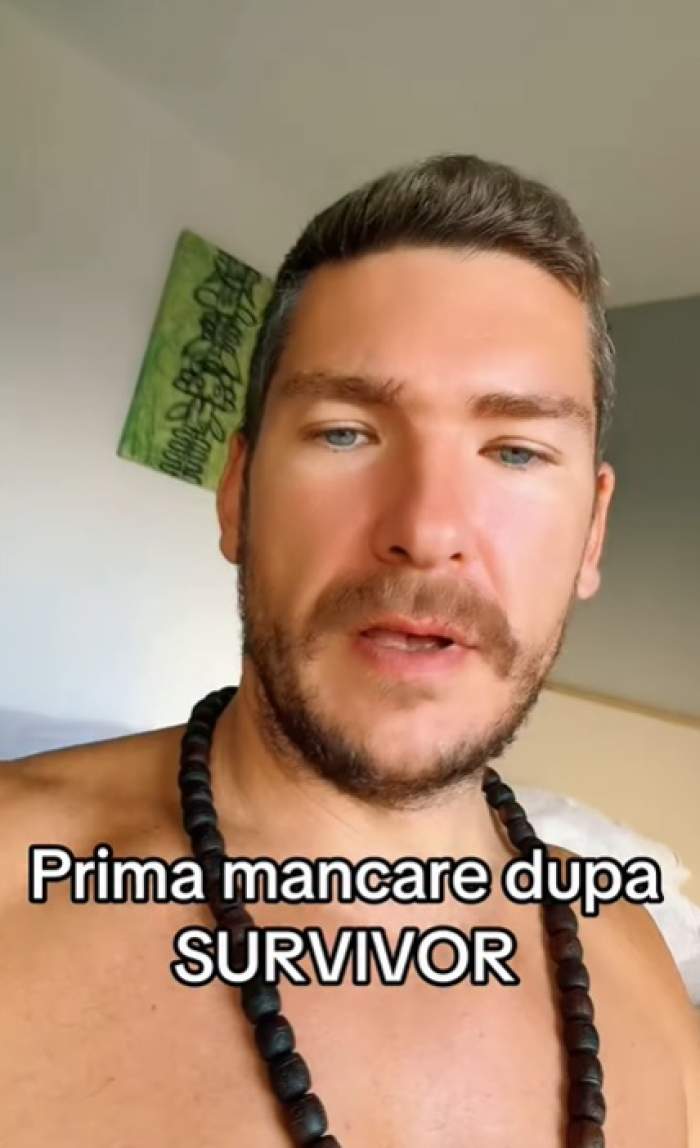 Călin Donca, prima reacție după eliminarea de la Survivor. Cum a arătat prima masă a afaceristului: "Oare am ales bine?"