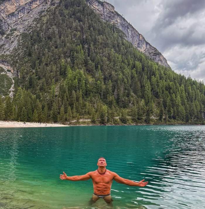 Călin Donca, într-o vacanță de vis