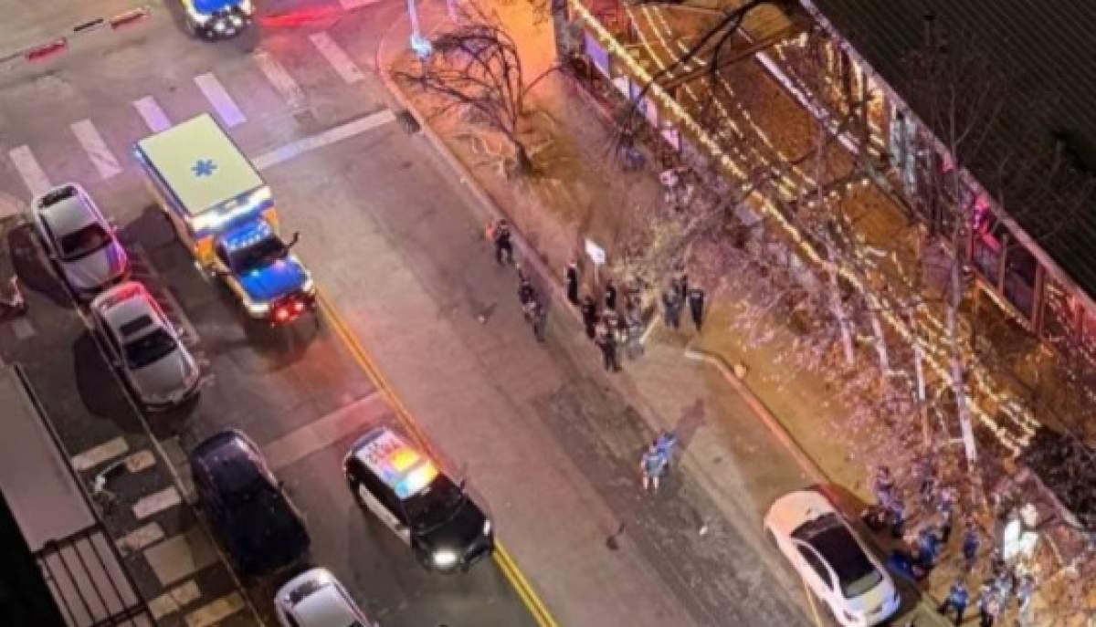 Imagine de la locul faptei