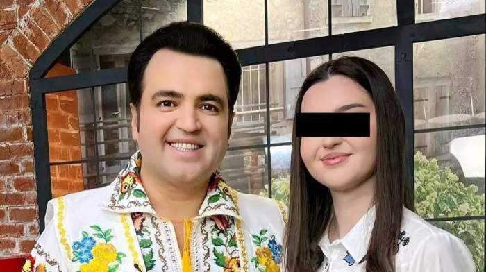 Igor Cuciuc, alături de fiica lui, când era în viață