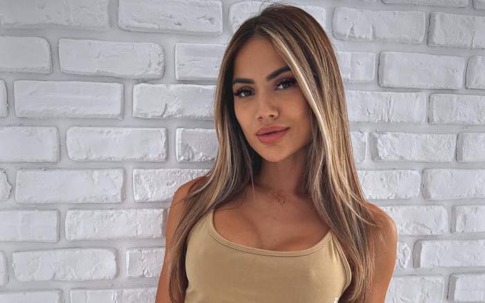 Diana Senteș, îmbrăcată sport