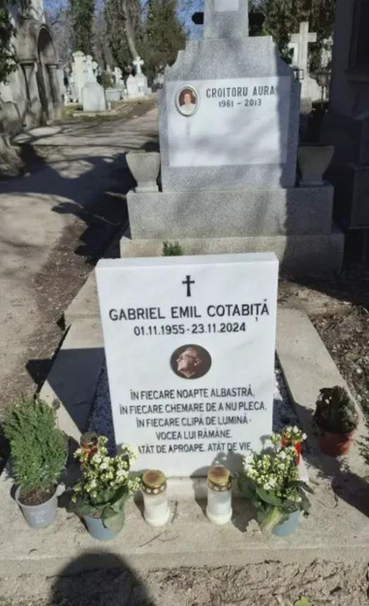 mormântul lui Gabriel Cotabiță