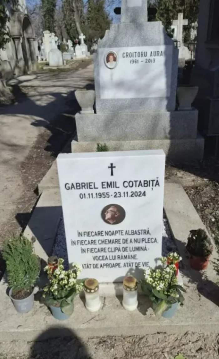 mormântul lui Gabriel Cotabiță