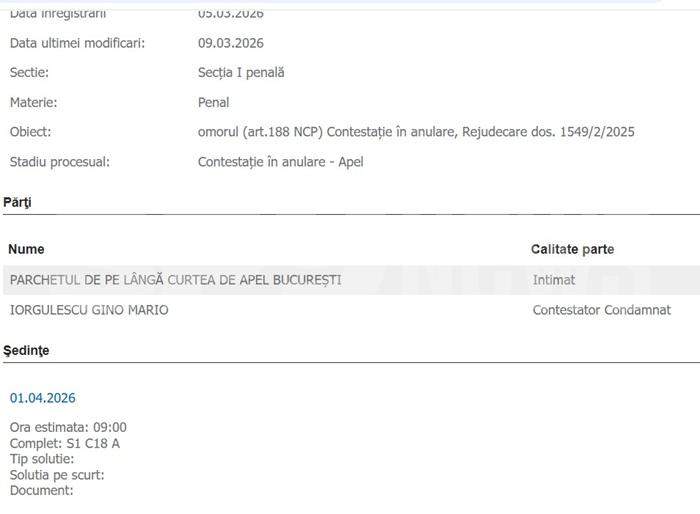 Surpriză în noul dosar al lui Mario Iorgulescu | De „Ziua păcălelilor” nu e de glumă!