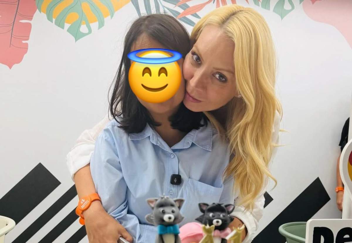 Daciana Sârbu și fiica ei