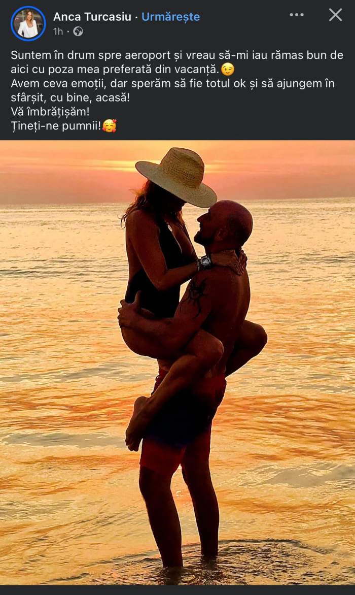 Ipostaza hot în care s-a fotografiat Anca Țurcașiu alături de iubitul ei. Actrița nu a mai ținut cont de nimic