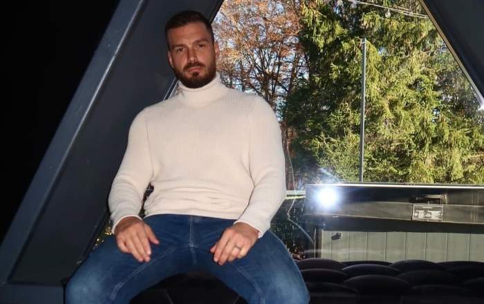 Bogdan Vlădău, la cabană