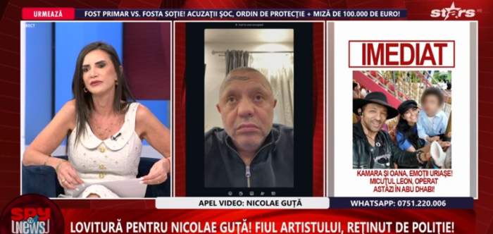 Nicolae Guță, la Spynews TV