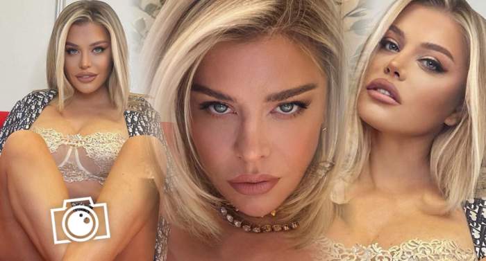 Loredana Groza, incendiară pe canapea: „Basic instinct!”