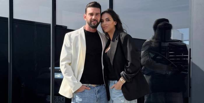 Dorian Popa, alături de soția sa