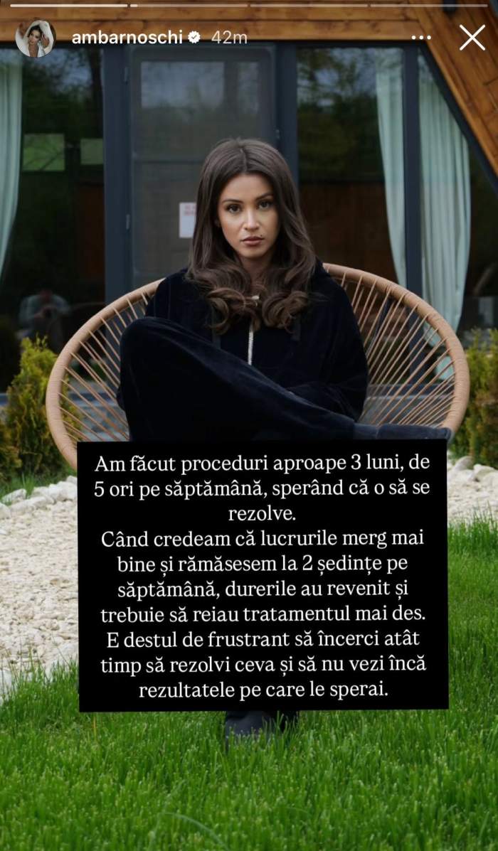 Mesajul postat de Ana Maria Barnoschi