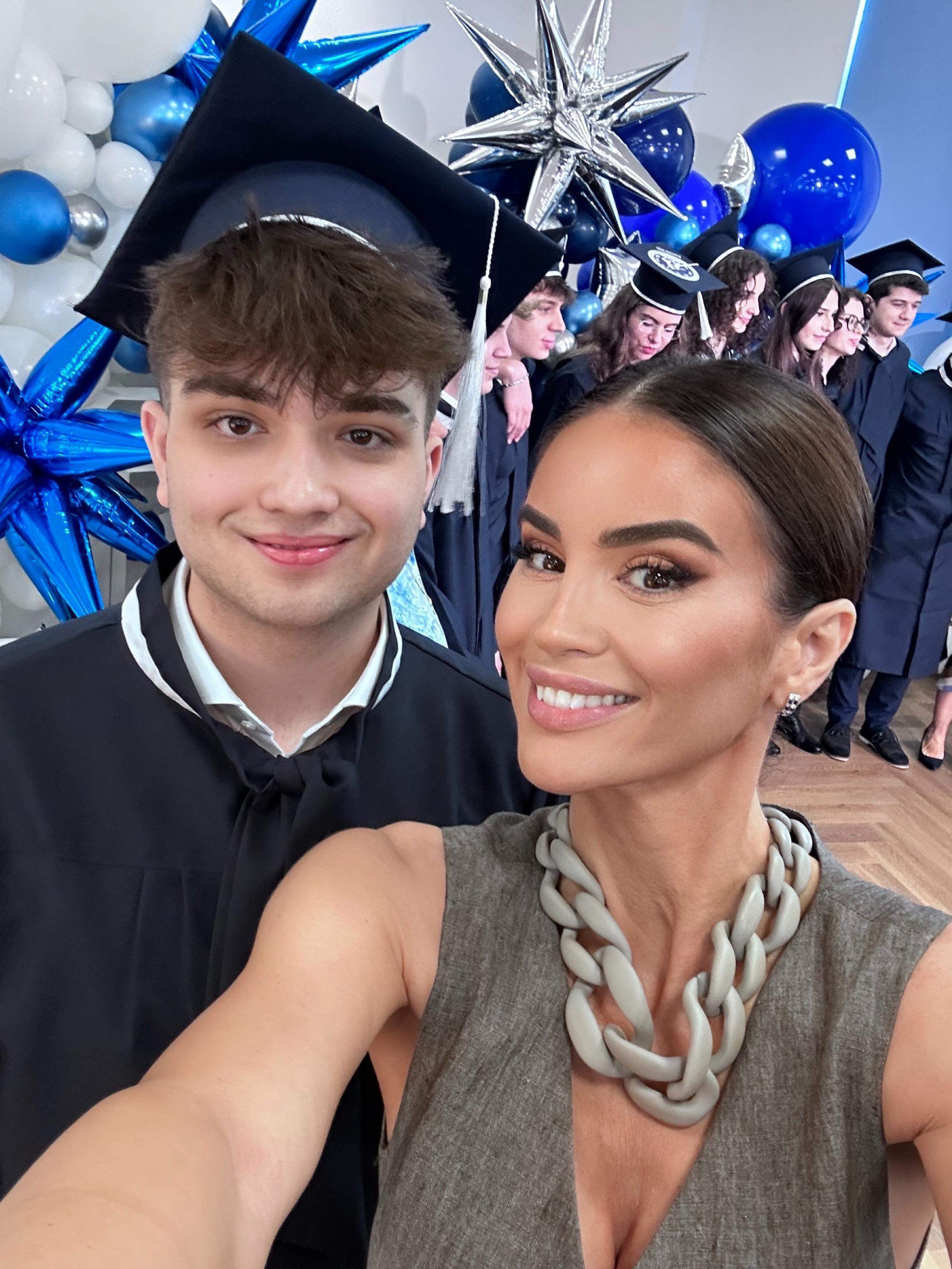 Geanina Ilieș și fiul ei, Patrick