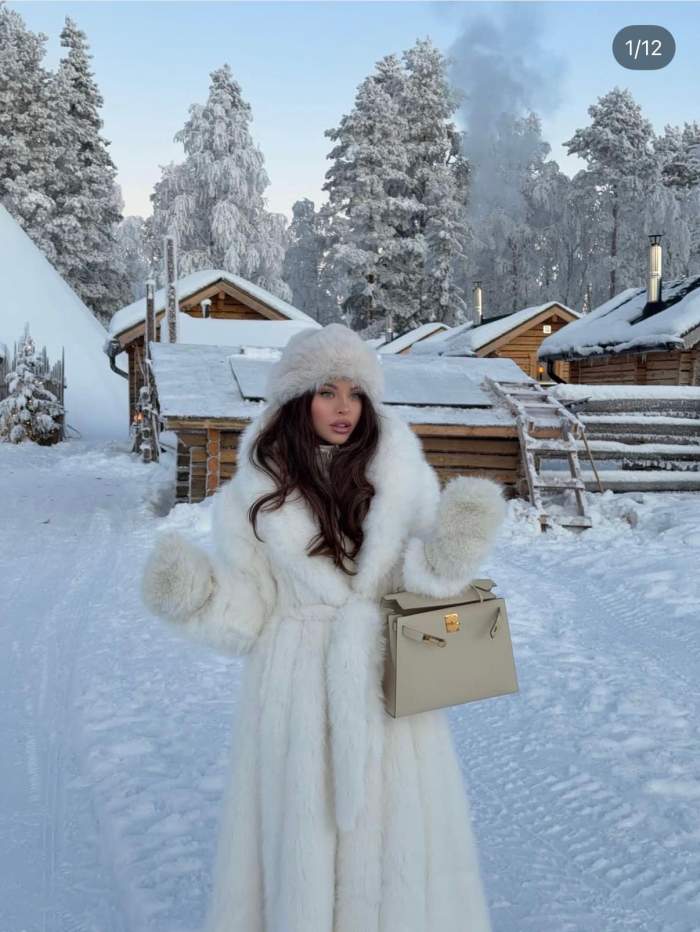 Valerie Lungu cu blana alba lunga