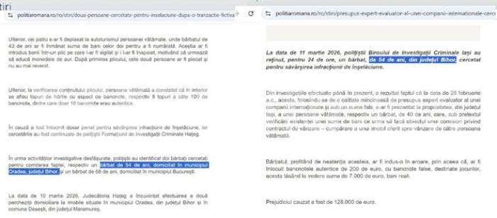 Poliția Română, „fumigene” pentru presă | Clickbait cu jumătăți de adevăr