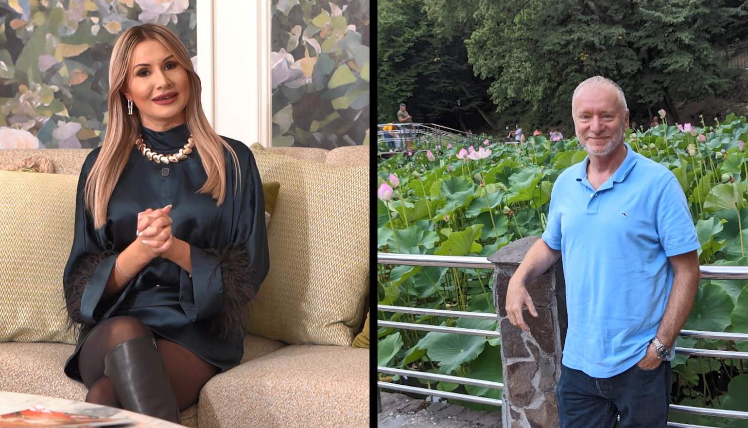 George Haber şi Andreea Rebăltescu, protagoniştii ediţiei inspiraţionale de sâmbătă a emisiunii „Visul românesc-Succes american”