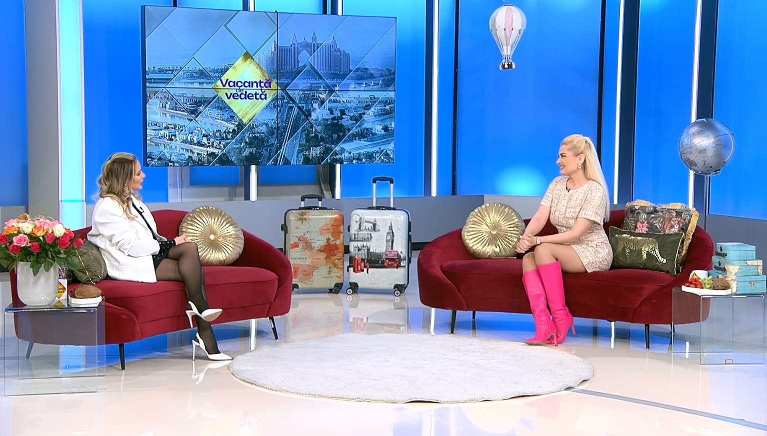 Noi destinaţii de vacanţă cu Iana Novac şi Catinca Roman, sâmbătă, la „Vacanță de vedetă”