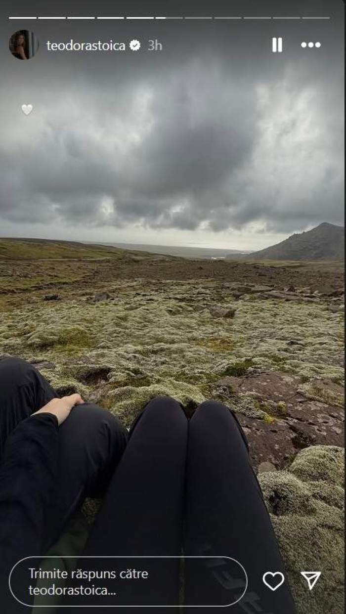 Teodora Stoica si iubitul, vacanta