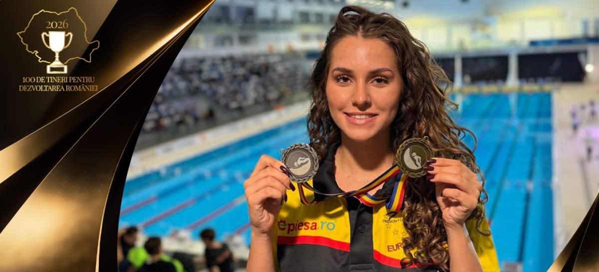 Record care a uimit natația românească: 21 de medalii într-o singură competiție. Eliza Diamandescu, în campania „100 de tineri pentru dezvoltarea României”