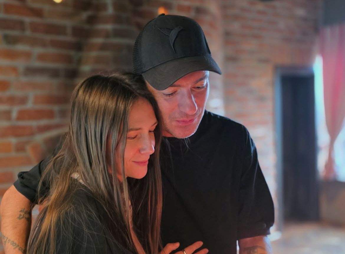 Adela Popescu și Radu Vâlcan, de ziua lui