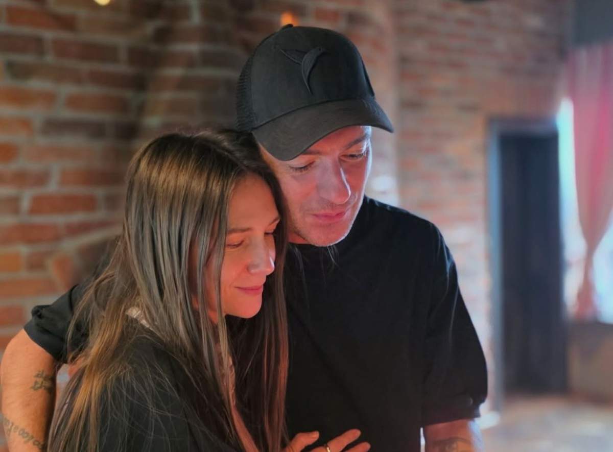 Adela Popescu și Radu Vâlcan, de ziua lui