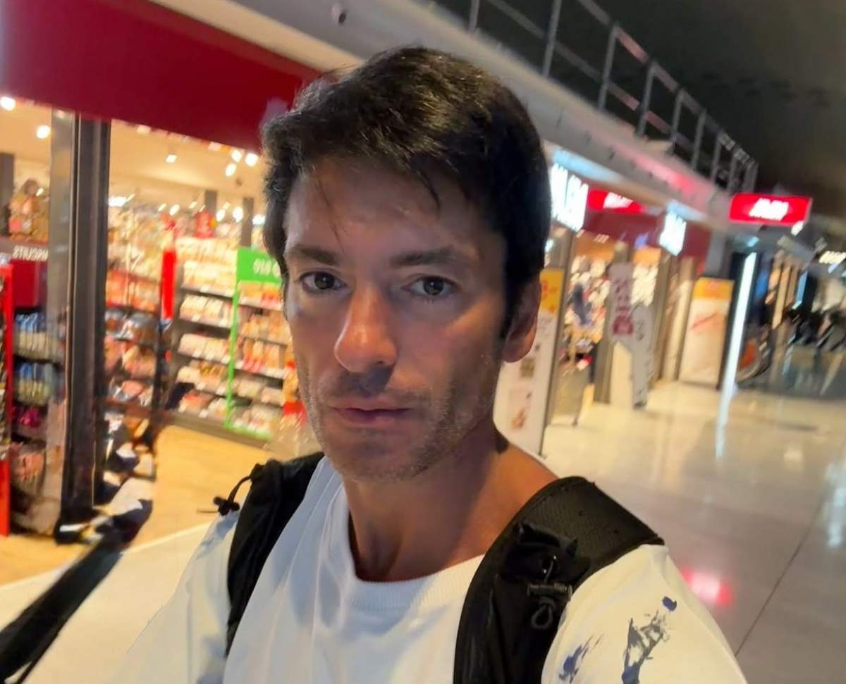 Radu Vâlcan, cu ghiozdanul în spate