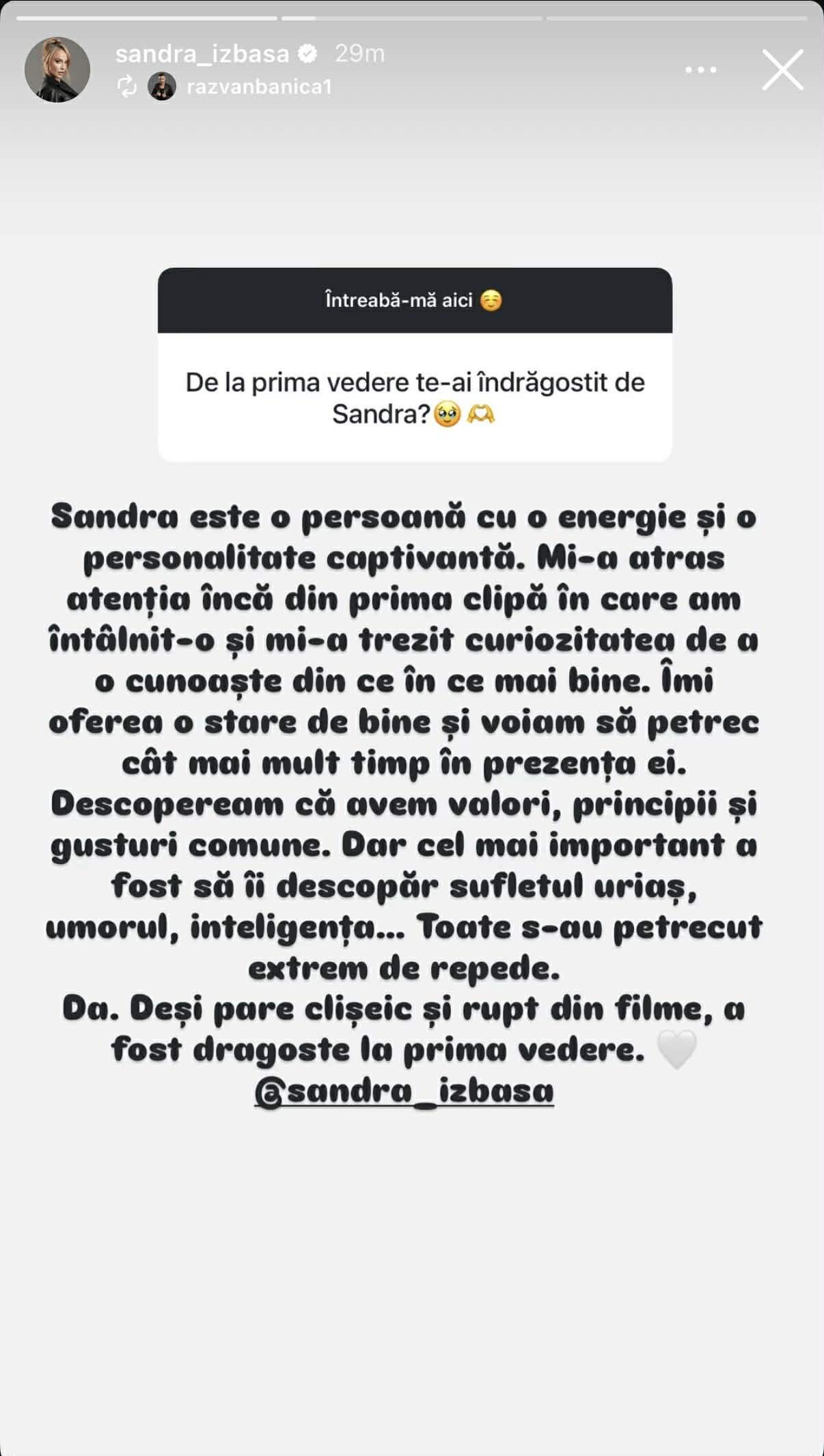 Răzvan Bănică de la Power Couple a spus cât de repede s-a îndrăgostit de Sandra Izbașa. Cum l-a cucerit marea sportivă
