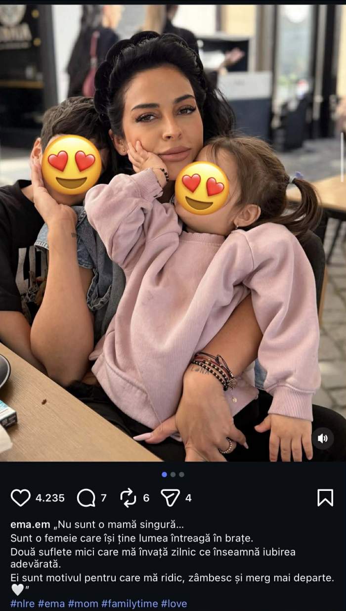 Ema Oprișan a spus ce o ajută să depășească divorțul de Răzvan Kovacs: „Nu sunt o mamă singură”