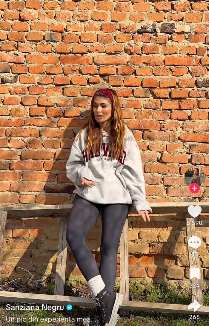 Sânziana Negru, la casa străbunicilor