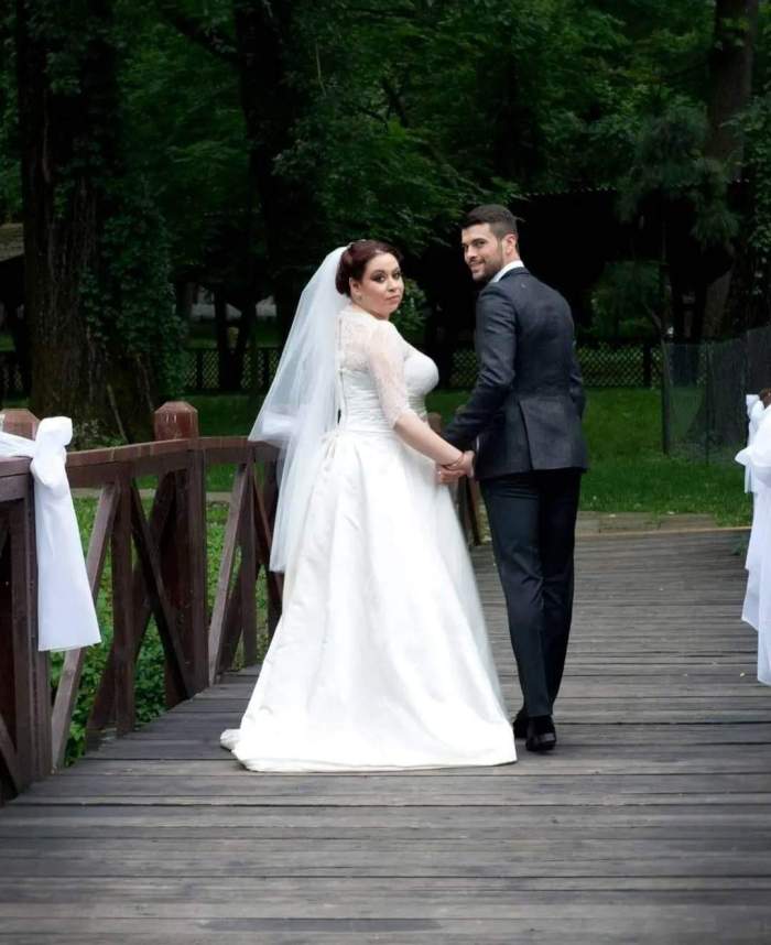 Oana Roman la nuntă