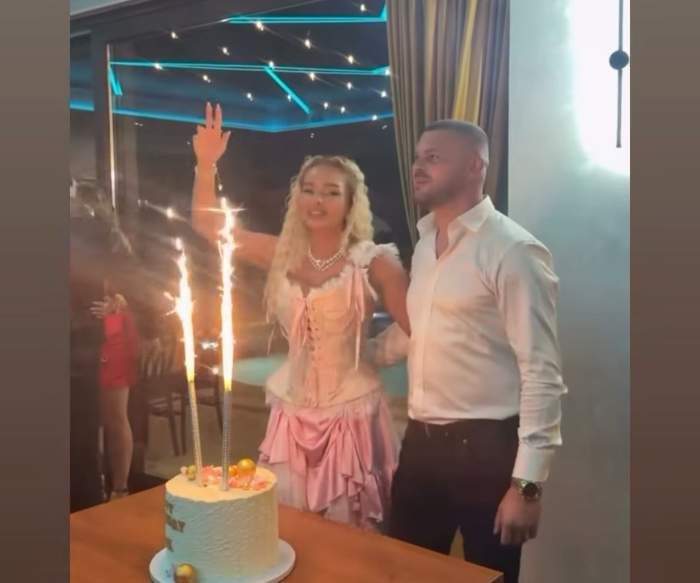 Maria Constantin, la petrecerea de ziua ei