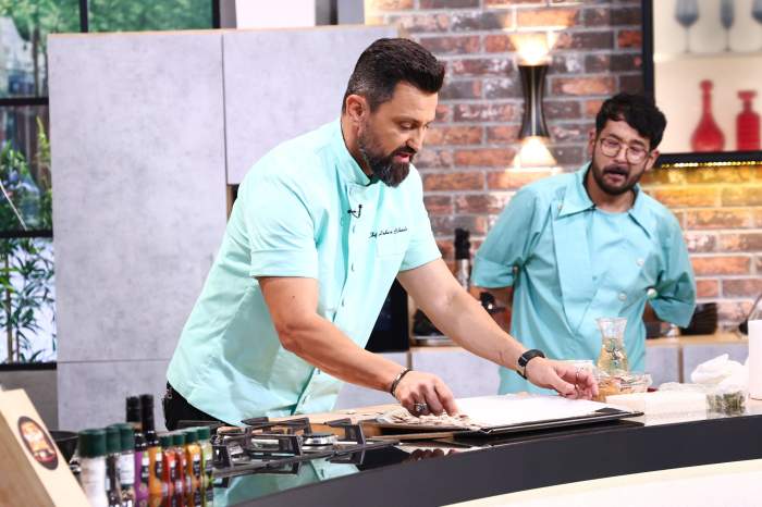 Chef Sautner oferă cuțitul de aur în ediția Chefi la cuțite de diseară, iar Florin Răducioiu vine la degustarea unei amulete puse în premieră la bătaie