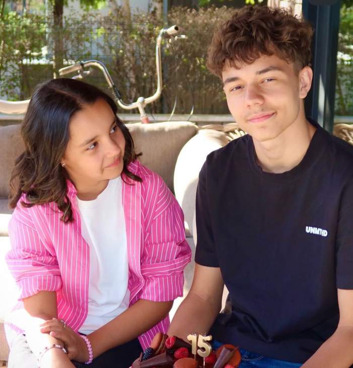 Eva și David Măruță, de ziua băiatului